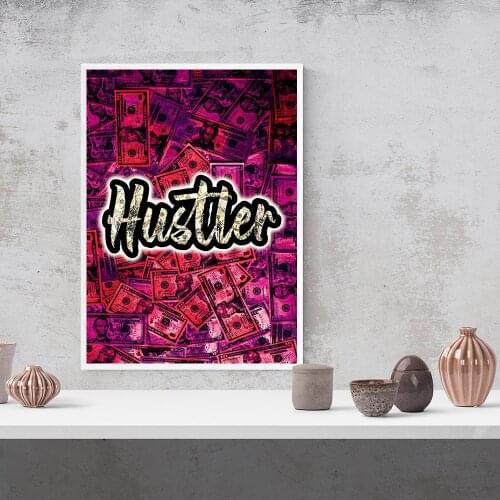 Modern HD Home Decoration Wall Artwork Canvas Paintings Print USD Posters Modular Hustler Pictures Cuadros For Bedroom No Frame