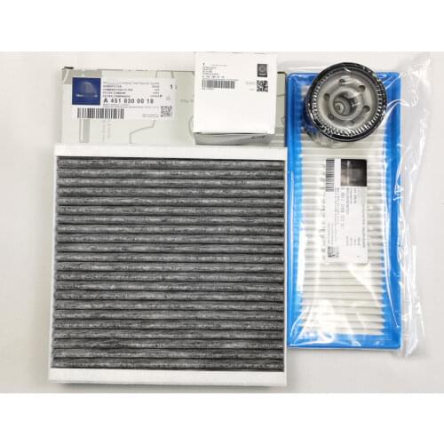 Three filter suitable for Mercedes-Benz Smart Fortwo air filter Air conditioning filter oil filter