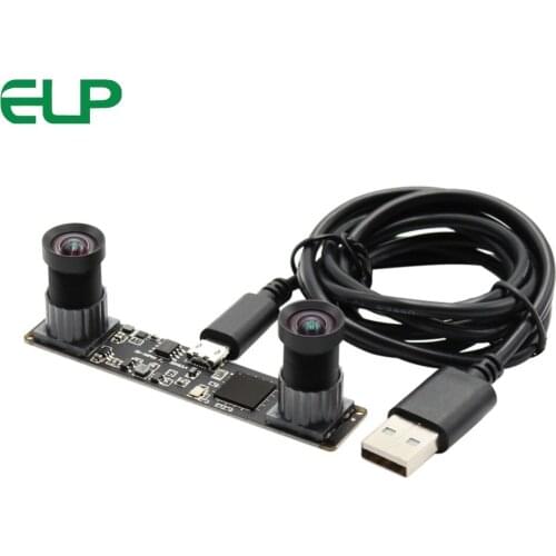 1.3Megapixel Synchronization USB Camera No distortion Lens CMOS OmniVision OV9750 USB Webcam Module for Stereo 3D VR