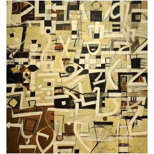 High quality Oil painting Canvas Reproductions Number 20 (1949) by Bradley Walker Tomlin hand painted