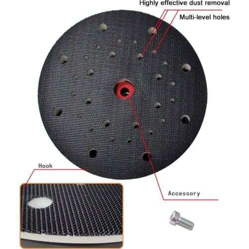 1pc Sanding Pad 150mm 5 Inch Hook Loop Polishing Backing Pad Eccentric Sander ETS WTS LEX LET Polishing Disc