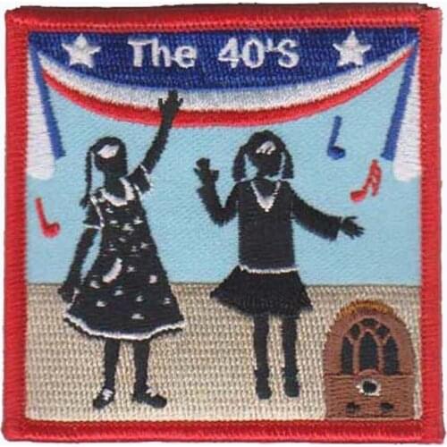 Garment Tags and Labels Embroidered Patch Customized Designs are Accepted & MOQ 50pcs per item