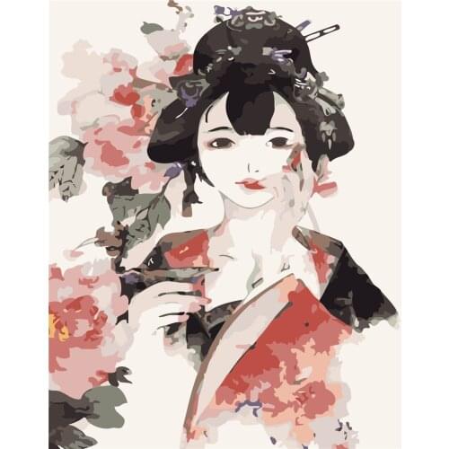 Eclipse Love Painting By Numbers Kits Diy Gift For Kids Adults Diy Gift Desert Abstract Oil Painting Kits For Modern Home Decor