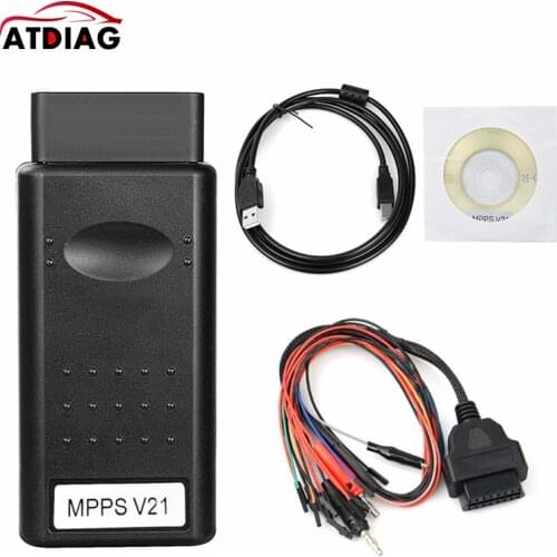 ECU Programmer SMPS MPPS V13 K CAN Flasher Chip Tuning Remap MPPS OBD2 Car Diagnostic Cable MPPS V16/18/v21
