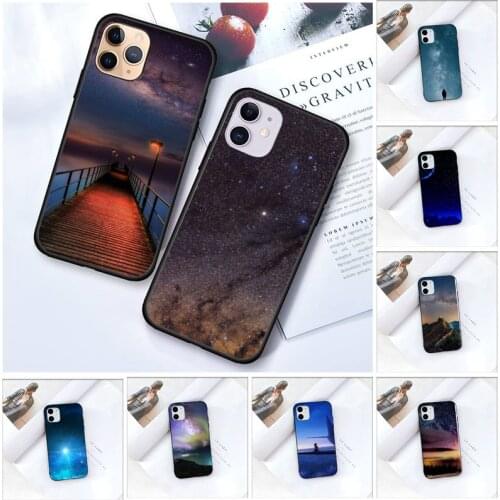 Zororong Besutiful night sky Phone Case For iPhone 12 Mini 11 Pro XS Max X XR 7 8 Plus