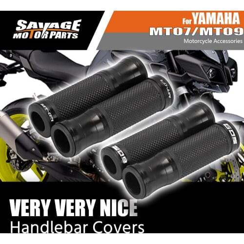 Motorcycle Accessories Handlebar Covers For YAMAHA MT-07 MT-09 Tracer 900/GT MT07 MT09 2014-2021 Non Slip Throttle Grip Handle