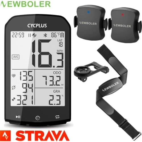 NEW GPS Bicycle Computer Bike Speedometer M1 Cycling ANT+ Cadence Sensor Heart Rate Monitor For Garmin Bryton IGPSPORT Strava