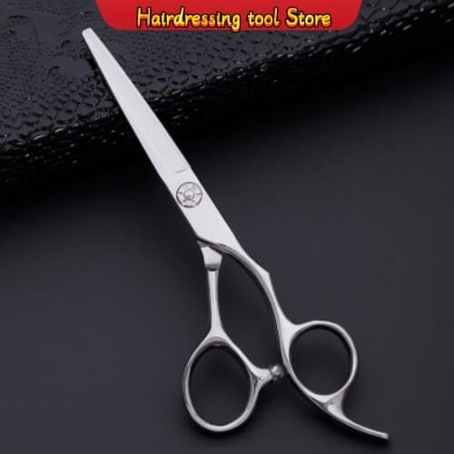 Hairdressing Scissors Haircut Scissors Flat Shears Bangs Scissors Hairdressing Tools Scissors 5.5 Inch VG-10 Steel Model Number