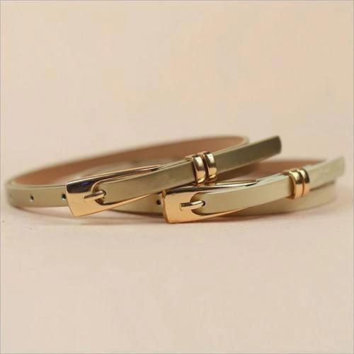 Womens Candy Color Faux Leather Buckle Skinny Belt Thin Waistband Sash поясок для платья cinto largo товары для взрослых жен