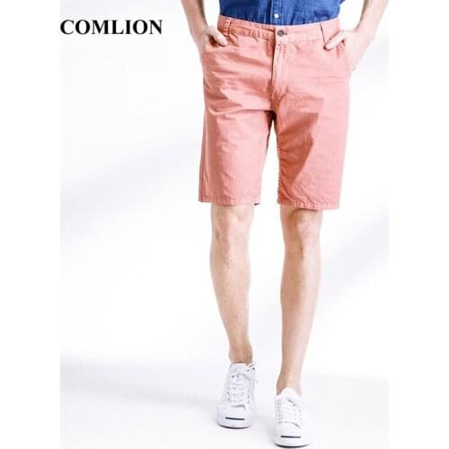 COMLION New Arrival Summer Casual Shorts Men Plus Size Fashion Style Short Pants Cotton Cargo Work Shorts Male High Quality F8