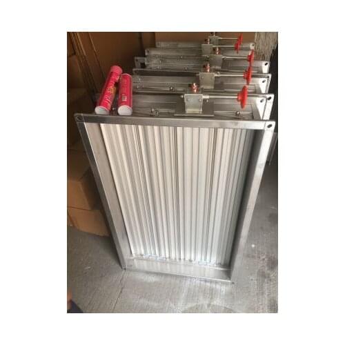 Stainless steel wind valves, fire dampers, ventilation pipes (customized according to customer size, price is discussed separate
