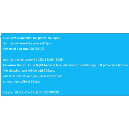 ORDER FOR quinten van ship by TNT -2