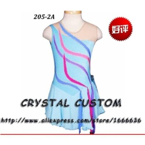Custom Figure Skating Dresses For Women Beautiful New Brand Vogue Figure Skating Dresses For Competition DR2855