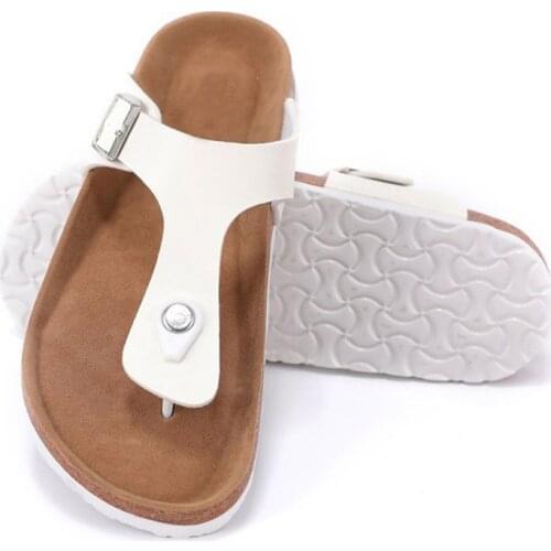 Hot Sale Women Shoes Buckle Platform Female Sandals Roman Casual Ladies Shoes Non-Slip New Style Flip Flops Women Flat 44 Size