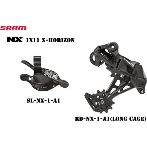 SRAM NX 11-SPEED X-ACTUATION TRIGGER SHIFTER AND REAR DERAILLEUR SRAM 11SPEED MTB BIKE SUIT