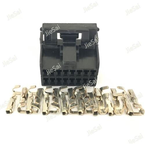 16 Pin 174046-2 Automotive Electrical Connector Amp Tyco Te For Benz