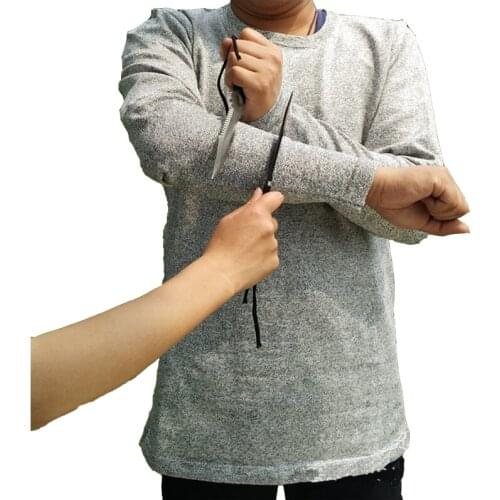 2020 Anti Stab Resistance Self Defense Covert Anti Cut Clothes For Security Anti Cut Tshirt Protection Itself Anti Cut T Shirt