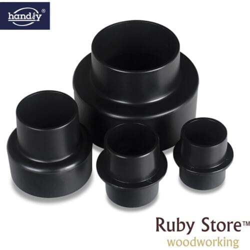 4PCS Set Universal Dust Port Extraction Reducers Vacuum Adapters Connector Kit 36-110mm