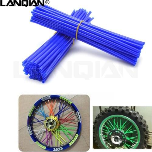 72 pcs Motorcycle Spoke Shrouds Skins Covers For Honda CRF230F CR125R/250R CRM250R/AR XR250/MOTARD XR400MOTARD CR80R/85R CRF150R