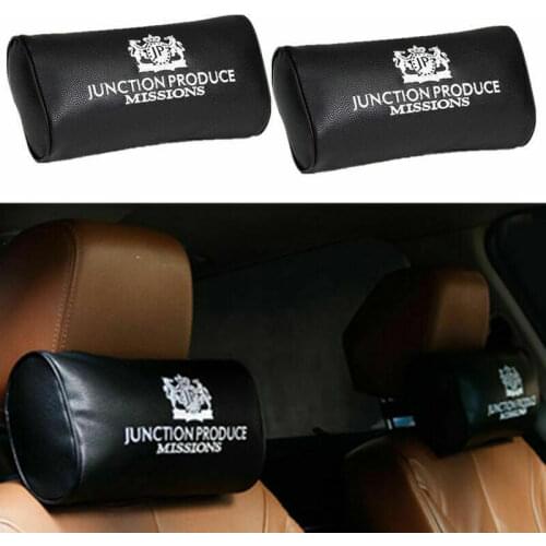 2x JP JUNCTION PRODUCE VIP Style JDM Car Neck Pillow Headrest Rest Cushion