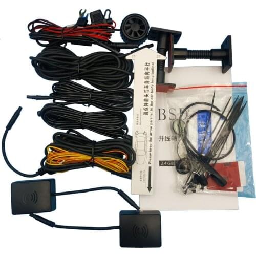 24G Car Blind Spot Mirror Radar Detection System BSD BSA BSM Microwave Blind Spot Monitor Radar Detectors with Alarm