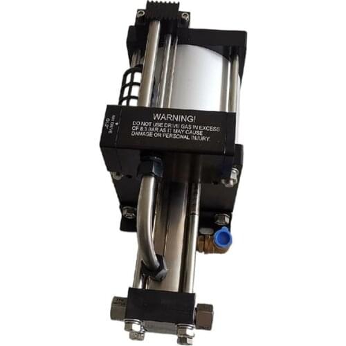 Free shipping Wellness Model :GB10 10:1 pressure ratio 30-80 Bar output air driven gas booster pump for filling gas cylinder