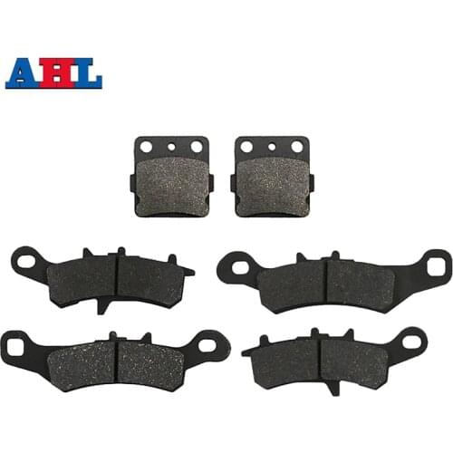 For KAWASAKI ATV KFX450R Quad KSF450B KFX450 KSF450 KFX KSF 450 R B 2008 2009 2010 - 2014 Motorcycle Front Rear Brake Pads Discs