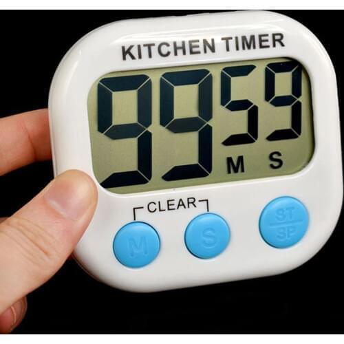 Home Kitchen Cooking Digital Count Down Up Timer Sports Study Game Loud Alarm Timmer