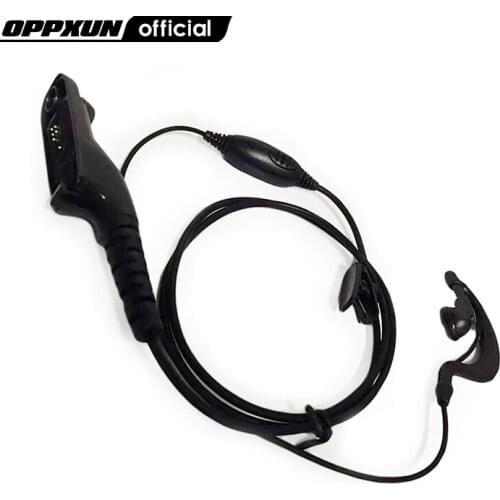 OPPXUN Air duct headset with lamp for WOUXUN,KG-UV8D,UV6D,UVD1PUV-899/PUXING PX-777,PX-888,PX-888K,PX-325,PX-358 radios