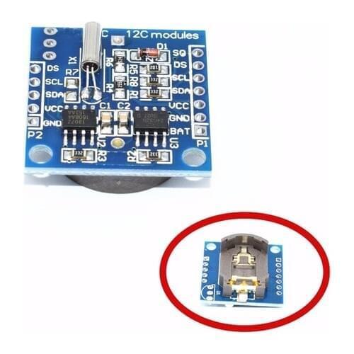 1 Piece Tiny RTC I2C modules 24C32 memory DS1307 clock RTC module without battery for arduino