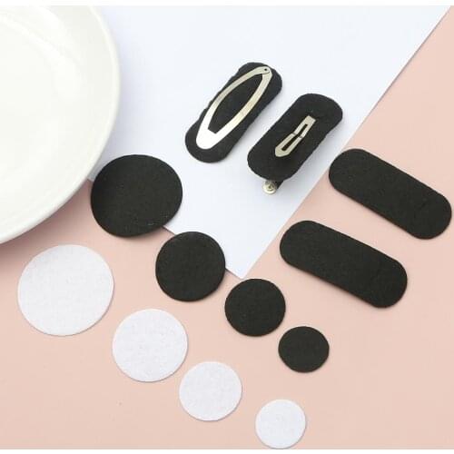 10pcs Non Woven Felt Fabric Round Eco-Friendly Cloth Felts DIY Bundle For Sewing Dolls Scrapbook Patches Jewelry Making