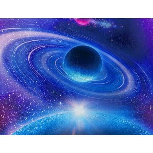 Full square/round DIY Cross-stitch Kit New 5D Stickers Embroidered Diamond Beautiful cloud sky Home Decorative painting WG1866