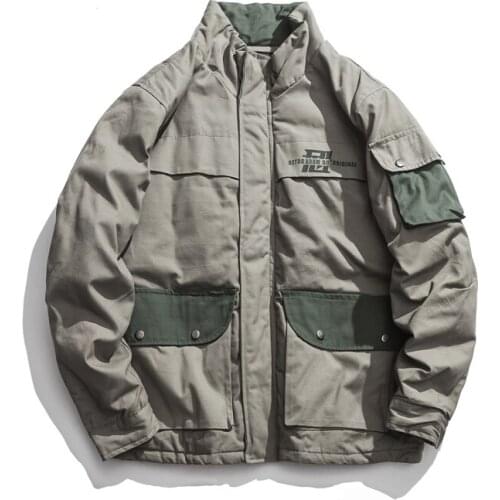 New New Winter Men Jackets Thickening Parkas Male Coat Streetwear Fitness casaco masculino parka hombre LBZ136