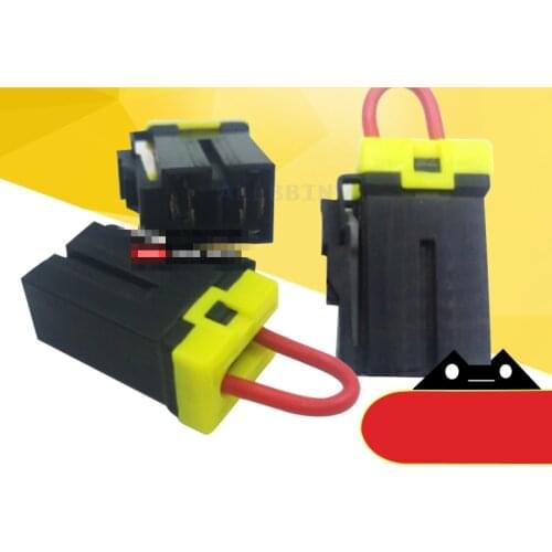 For Daewoo 55 60 150 220 300-5-7 Doosan Excavator fuse Square Fuse Tube Fuse piece Waterproof Fuse Box Excavator Accessories