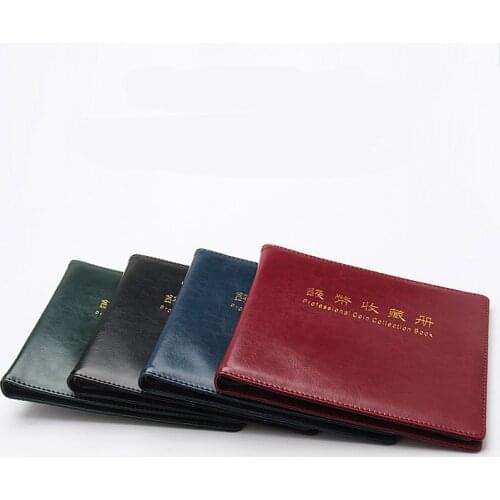 Profession Commemorative Coin Collection Volume case storage book Empty Coin Folder Hold 240 Pieces Coins Drop Shipping classic