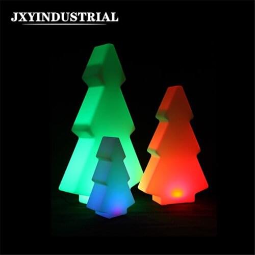 Remote Control Garden Lawn Lights Waterproof Christmas LED Tree Landscape illuminated Outdoor Holiday Lights tree Decoration