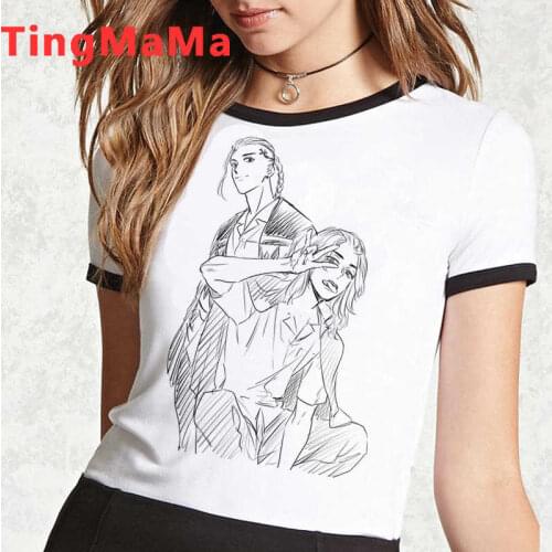Tokyo Revengers t-shirt clothes men plus size casual couple top tees t-shirt graphic tees women harajuku