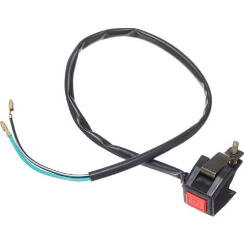 Universal 1pc Scooter Start Stop Switch Button 22mm Handlebar For Motorcycle Dirt Bike ATV Accessories