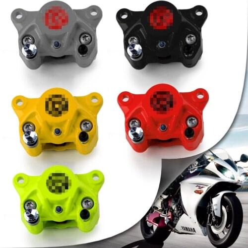 Universal CNC Motorcycle Rear Brake Caliper Brake Pump P2x34mm 84mm Mounting For Honda Kawasaki Ducati Yamaha Suzuki Modify