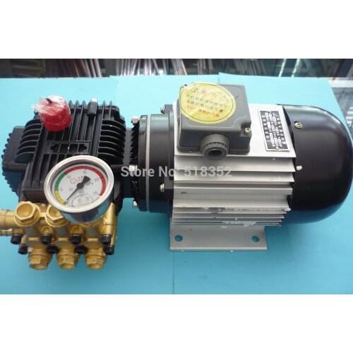 TZ-310 High Pressure Water Pump 0-11mpa 550W w/ Ceramic Plunger YS80-4 3 Phase Asynchronous Motor, EDM Drilling Machines Parts
