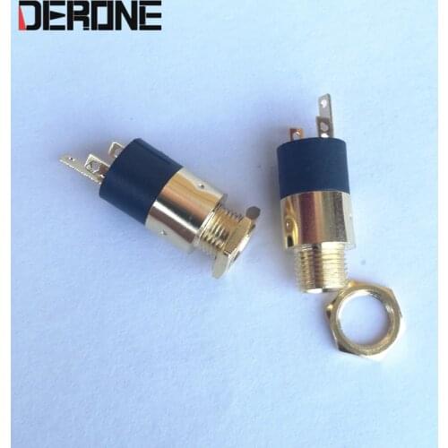 1 piece 3.5mm headphone jack Stereo Female Sockect Panel mounting audio diy jack