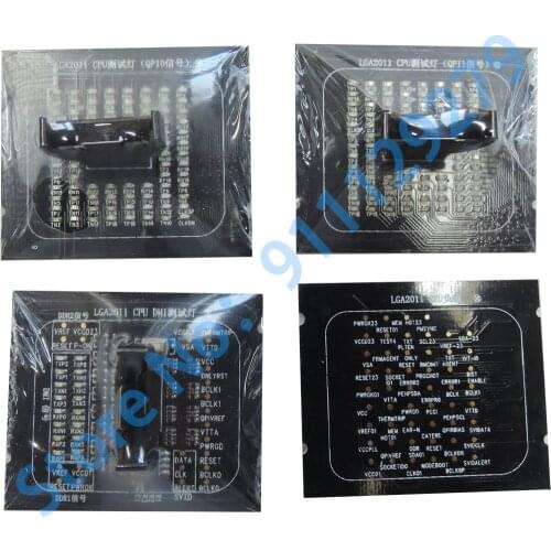 4pcs/Lot 100% NEW CPU Socket Tester LGA2011 With LED Indicator