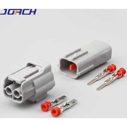 5 sets 2 Pin DL Sealed Series 2.3mm(090) Waterproof Male Female Connectors 6195-0006 6195-0003