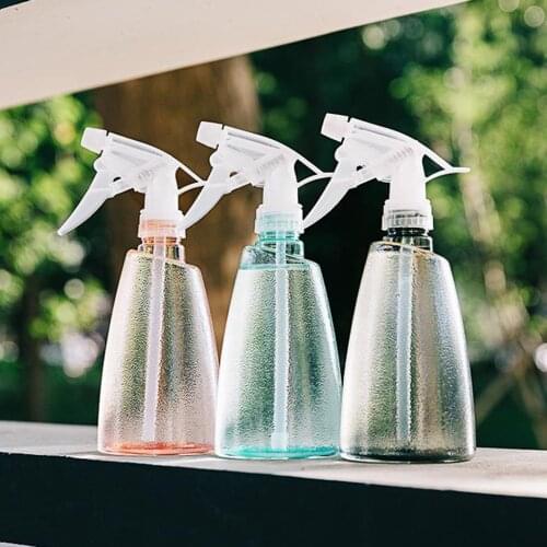 500ML Plastic Spray Bottle Hand Trigger Spray Garden Water Cans Mist Sprayer Bottles Hair Hairdressing Tools For Home Garden