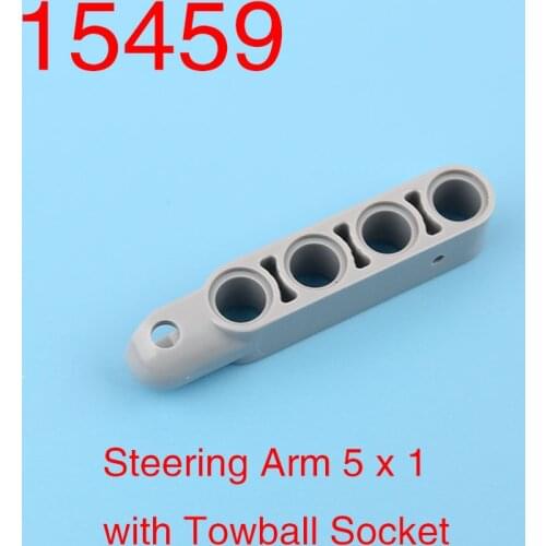 8 pcs15459/31794 High-tech building block steering arm 5 x 1, with trailer ball seat axle suspension engine parts