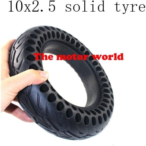 Free Shipping 10Inch Solid Tyre10x2.50Tire Fits Electric Scooter Balance Drive Bicycle Tyre 10x2.5Inflatable Tyre and Inner Tube