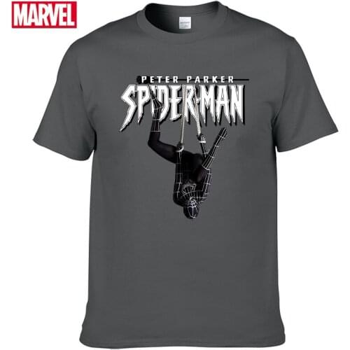 Marvel The Avengers spiderman t shirt Comfortable Breathable 100% cotton Fashion clothes for teens Summer oversized t shirt #81