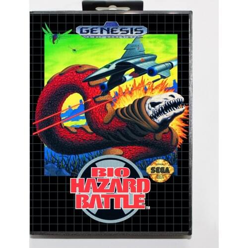 Bio-Hazard Battle 16bit MD Game Card For Sega Mega Drive/ Genesis with Retail Box