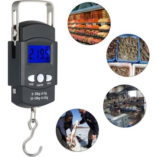 Pocket Scale LCD Screen Weighing Portable Electronic Balance Digital Scale Measuring Tape Ruler Postal Kitchen