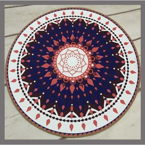 New Round Retro Printed Rug And carpet Custom personality ideas Carpets Living room bedroom coffee table bedside Home Decor Rugs